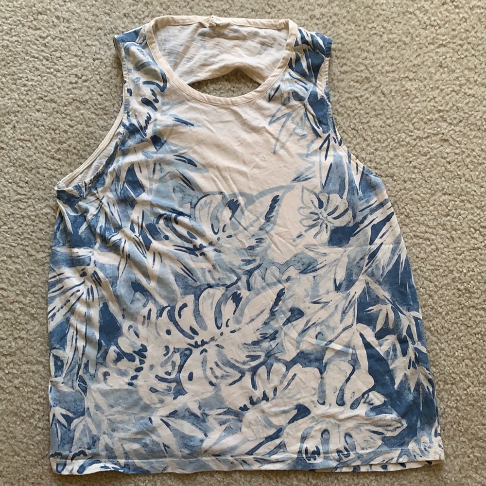 Lucky Brand Palm Leaves Tank
